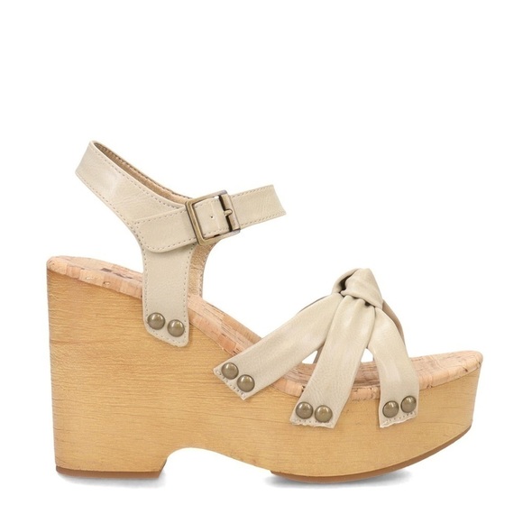 Korks Dawson Sandal in Off White - Picture 2 of 14